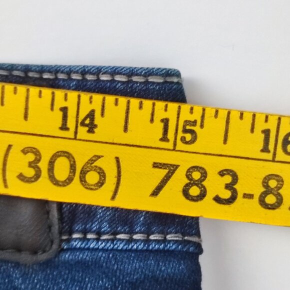 Silver Jeans Suki low-rise flare denim blue women's size W28 / L32 - Picture 12 of 14